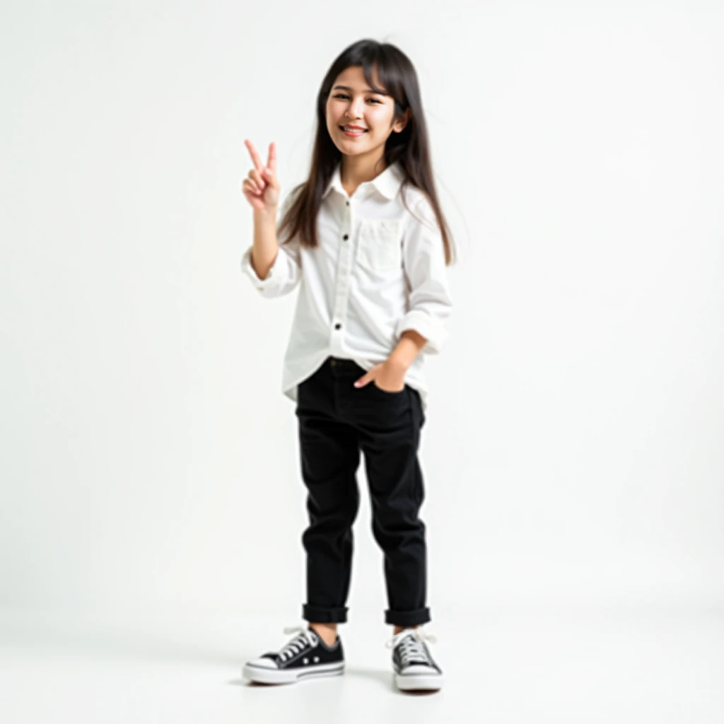 funny little boy full-body