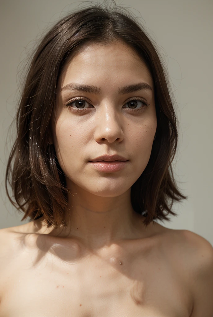 Girl looking to code, Retrospective, investigation, looking for problems, programming, source code, white background