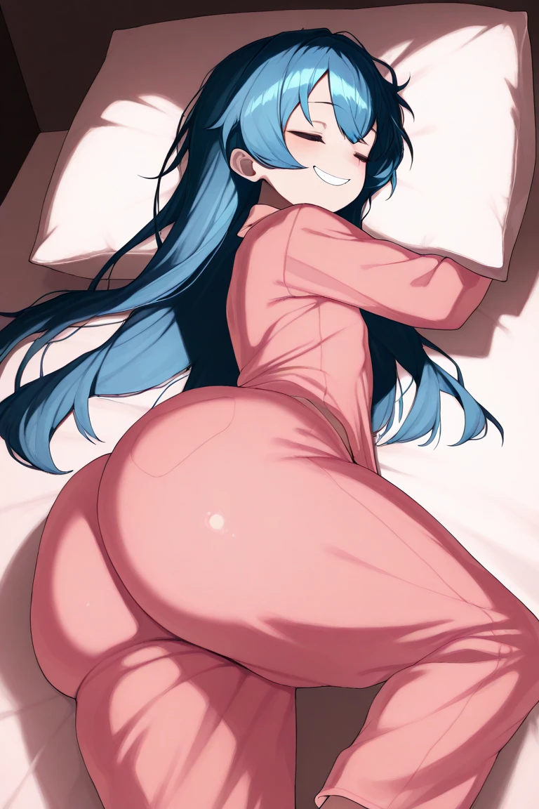 Cute anime femboy long hair, getting fucked, naked, big ass, penetration