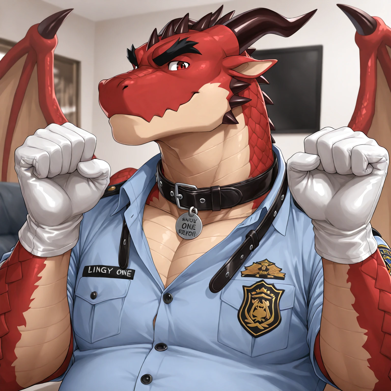 ((Um no, Pumped male demon with hairy dragon appearance and yellow eyes dawns with the (red skinned) e um corpo humanóide com feições feias que mostra sua força Intimidating Enforcera cheia de luxúria e malícia mostrando sua língua preta e dentes afiados babando se masturbando sentado com as coxas abertas olhando de um jeito que parece desafiador, Intimidating Enforcer, shameless, luxurious and seductive, (part of penile heresion, head appearing and becoming thick and hard so that your balls demonstrate satisfaction and relief with greater, bottom balls)), (there is another pumped humanoid demon, but he has white skin, Beyond the mouth, penetration between the groin, sucking the heresy on the penis, gay oral sex, looking satisfied, gaping mouth, gasping, tongue out) they covered his penis with their mouth
