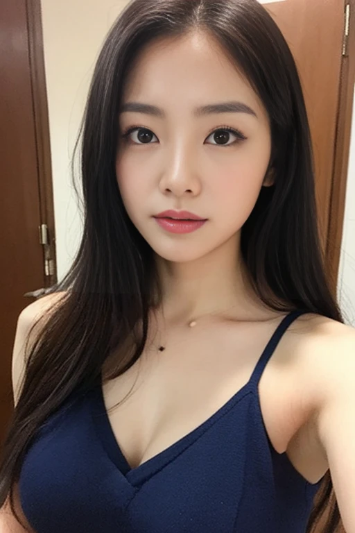 ((highest quality、8K、master piece:1.3))、sharp、:1.2、perfect body beauty:2.5、slim abs:1.2、((long hair、huge breasts:1.2))、Bold underwear、flashy underwear、sexy underwear、Sheer underwear、sexy lingerie、sexy underpant、((Red and black sexy lingerie)),(Inside the hotel room)、Moist:1.5、Highly detailed face and skin texture、detailed eye、double eyelid、side looking at camera、(((sexy pose))))、sexy style tilt your head、glare、irritation、masturbation