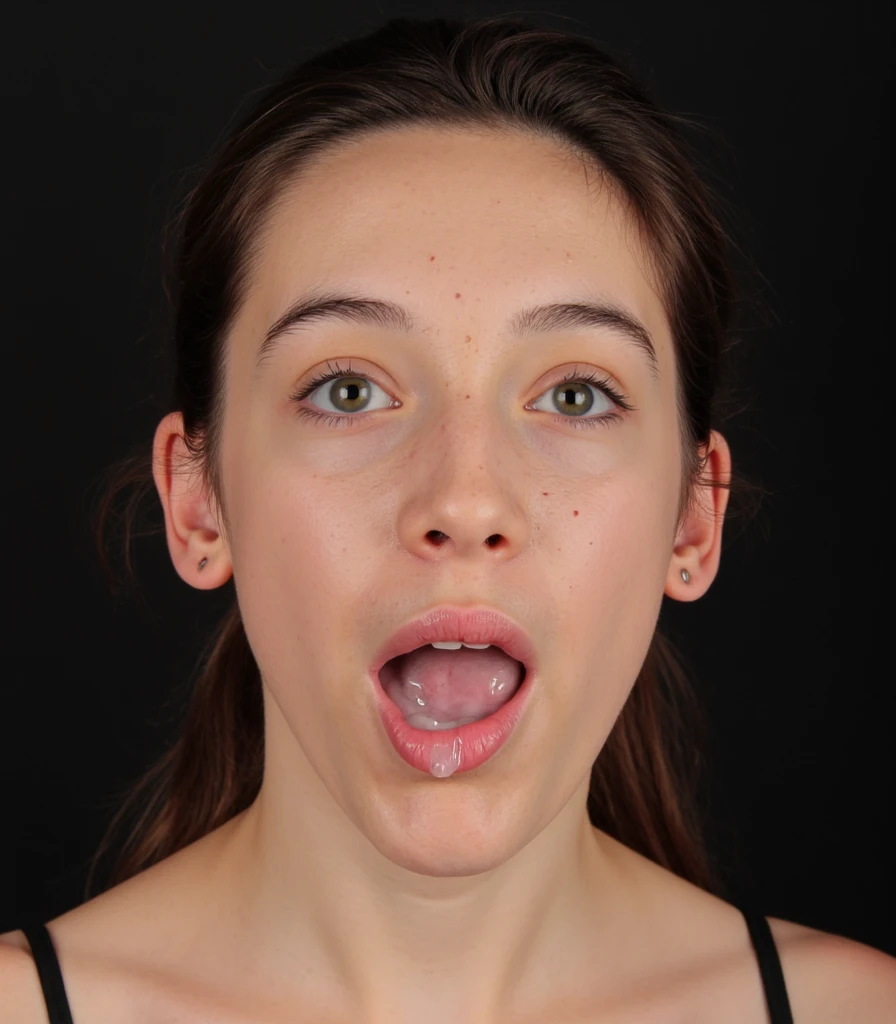 woman, Narrow your focus with a mouth retractor, (8K Ultra HD:0.5), Very detailed, RAW Photos,