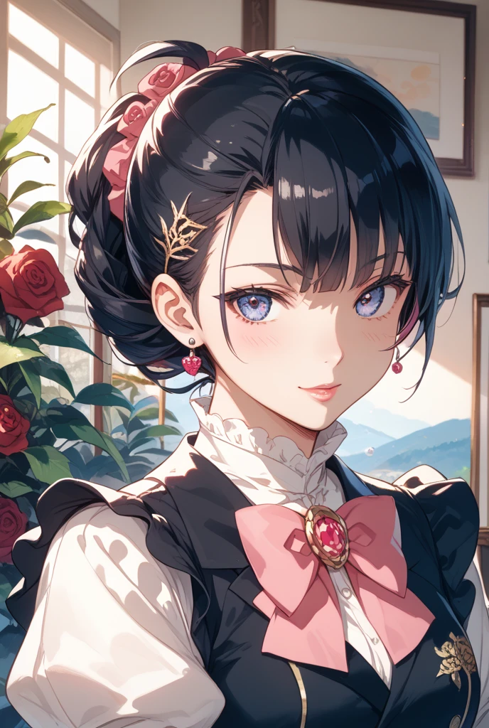 (masterpiece, Superior Quality, highest quality, Official Art, beautifully、aesthetic: 1.2), (One girl), Very detailed, (Fractal Art: 1.3), colorful, More detailed, Warm Light