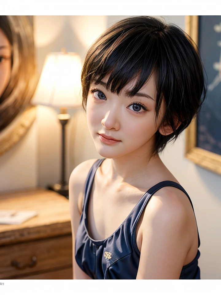 145
(20 year old woman,Animal print costume), (surreal), (High resolution), ((beautiful hairstyle 46)), ((short hair:1.46)), (gentle smile), (breasted:1.1), (lipstick)
