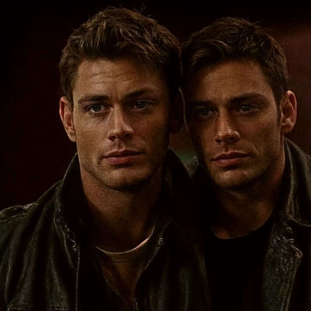 Poster de Robert Pattinson et Thomas Pesquet torse nu