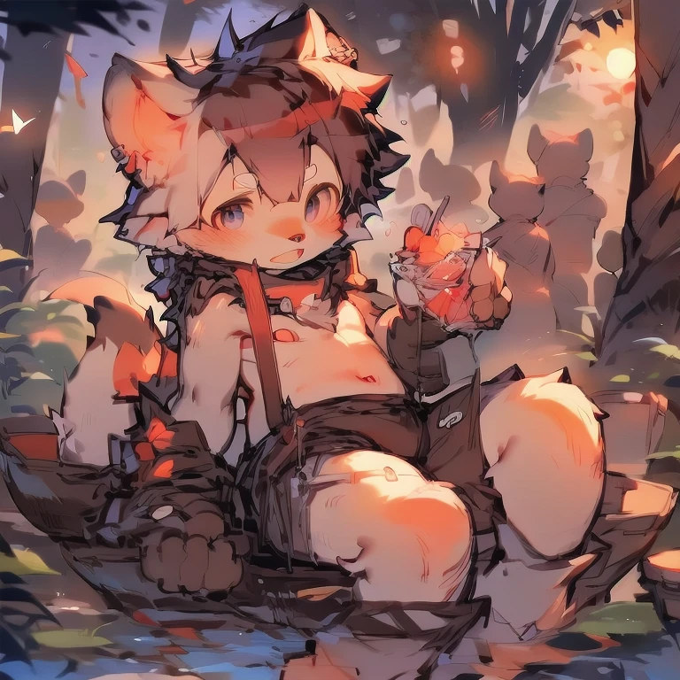 A little boy in a beautiful and enchanting landscape,Lying in a wheat field, Popular topics on artstation pixiv, Guwitz-style artwork, very handsome, Guwitz, guweiz on artstation pixiv, Young male,兽人juvenile人类龙,red scales,white hair,whole body image,Aerial View,Recumbent position,male,juvenile,((horny boy)),,((author:Puinki,artist:1.2),(author:Unreal Land,author:Kuroi Junmi,author:Milk Tiger 1145,author:Morkey,(author:Xia Huaiting:0.8),(author:Pino Deheni:0.8),Slender limbs,Slender legs,thin legs,Orc Shota,Slender legs,juvenile兽人的thin legsSlender limbs,Four-headed body proportions,Orc Shota,juvenile兽太,Small shorts,Golden pupils,12k,Beautiful picture,Rich in details,The beauty of light and shadow,high resolution,Master masterpieces,The expression is very simple,Look at the camera with dependent eyes,dragon boy,Dragon has more features,There is a beautifully crafted handful on the ground、Sword with gear structure.,Celluloid painting method,hairy多,clear的线条图,hairy,Cat Paw Cat has more features,There is a beautifully crafted handful on the ground、Sword with gear structure.,Celluloid painting method,hairy多,把Legs straight,thick hair,头发结构clear,clear的线条图,Legs straight,Shirtless,Only shorts were worn,clear的线条图,clean lines,nude,Beautiful composition,glow tattoo,Sad expression,Open mouth and tiger teeth,dark night,Orange leg ring with black line in the middle,No shoes,rain,Dark background,clear,night,moon background,lantern,Dragon tail,Bone necklace,vertical painting,Standing whole body,night,Shed tears,cry,dragon horn ,龙juvenile,Dragon Orc,Normal proportions
