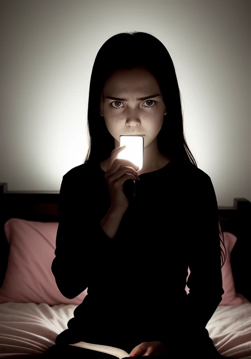 night dangers: A visual representation of illnesses, and night dangers, such as darkness and shadows, highlighting God's promise of deliverance.