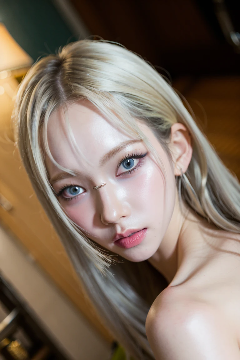 Jennie Blackpink with blue eyes