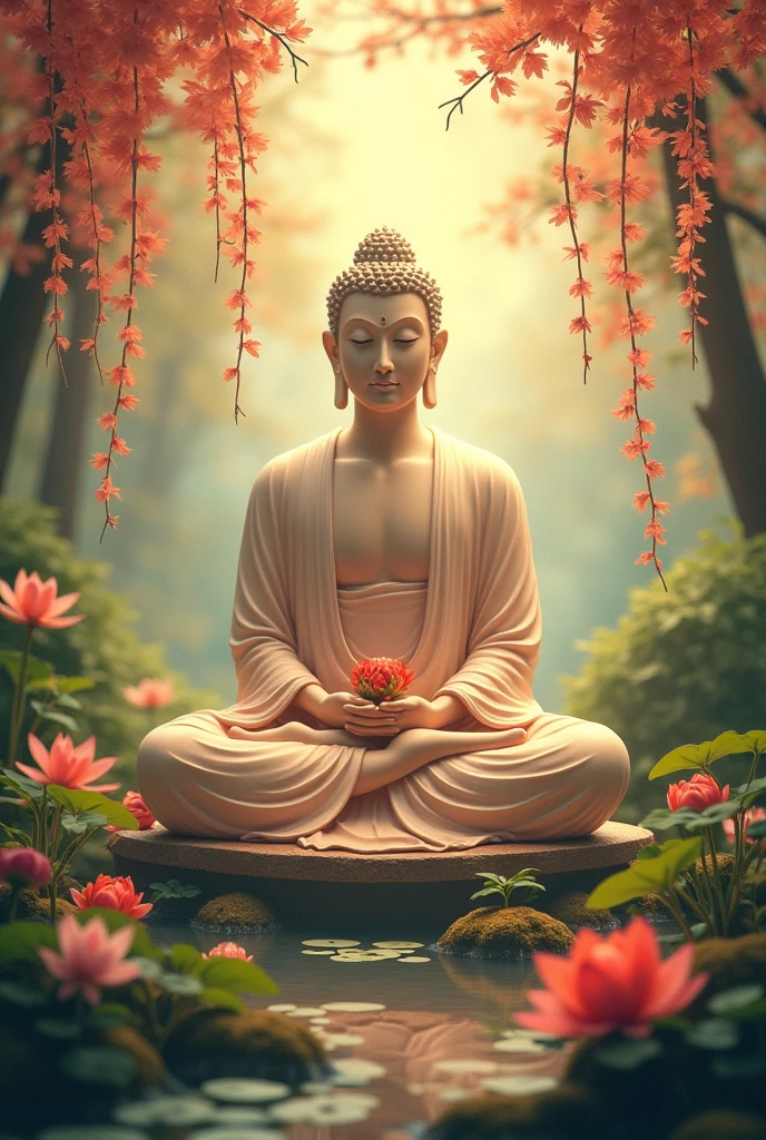 Godham buddha ☘️ full red ♥️ sut👌