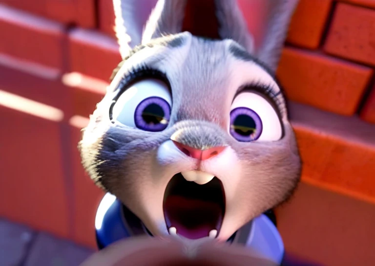 Female,  Judy Hopps, ((Slender Judy Hopps)), (Foreground), (Cinematic lighting), backlight, (shaded), detailed background, from dagasi, (for dating), [by Ruan Jia],, (One), Photorealistic, hyperrealistic, fishnet bodysuit, fabulous, ultra clarity, 4K, excellent quality, high detail, close-вверх, bare chest, , cum on face, sex oral dick oral, The human penis,  Zoophilia, cute sucks dick, the cat sucks gently, caresses with tongue, sperm dripping from mouth, balls dick, balls shaved, big dick, juicy dick, touches eggs with hands, plays with eggs, close up sucking, penis head