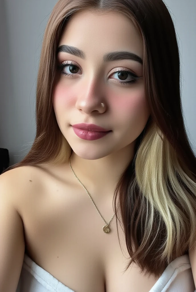un primer plano de una mujer con un tatuaje en el hombro, arte digital. @Mariomaniac, realistic art style, hermoso rostro fotorrealista, sombreado realista, 🤤 girl portrait, realism artistic style, photorealistic art style, pintura digital realista, realistic digital illustration, estilo hiperrealista, arte digital. foto realista, retrato ultra realista, realistic arte digital