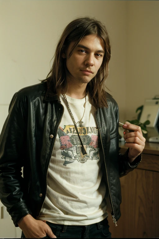 rosto igual do axl rose de cabelo preto e de sunga