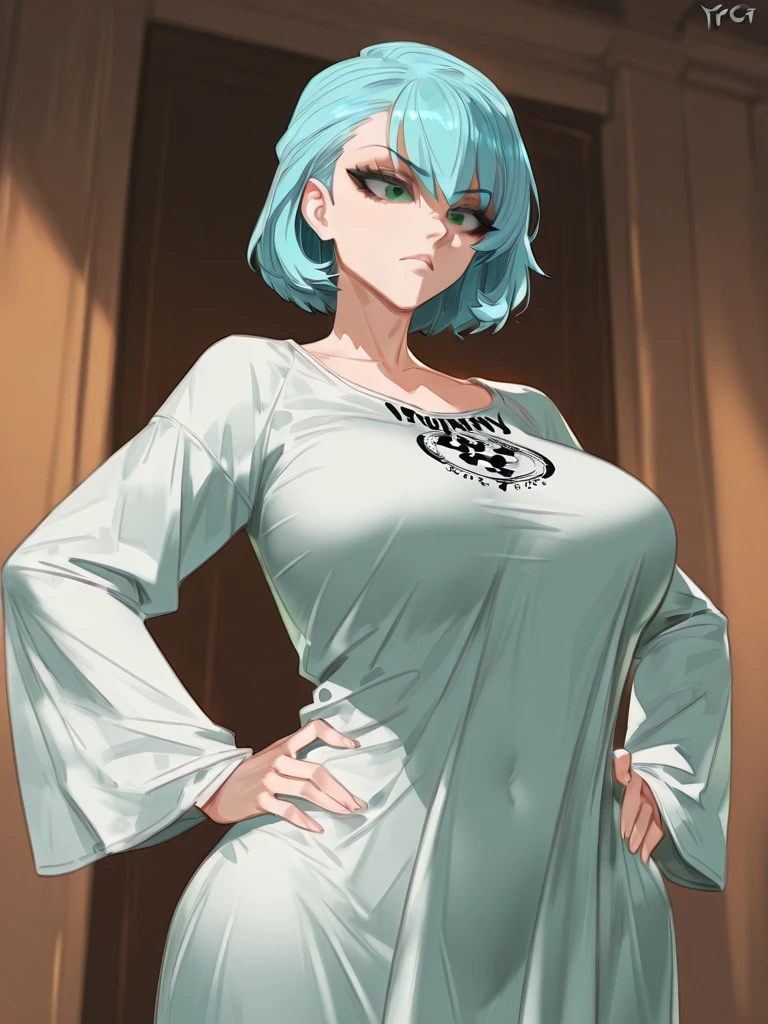 Nikolov, Slicked back hair, Large Breasts, mature