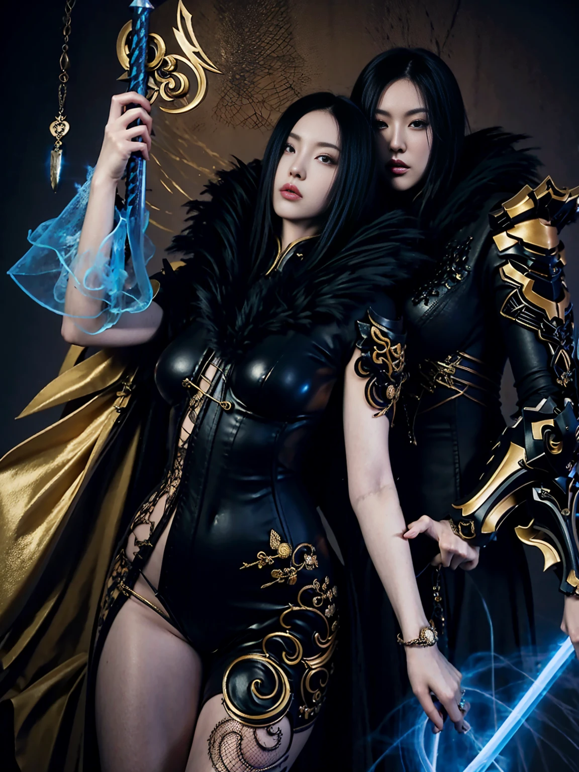 (((True Beauty))), RAW Photos, Black Hair、folder、Round eyes、False eyelashes、Straight hair, Wavy Hair、correct、Deep Red Lipstick、Striped Hair、Brown Hair、Blue Hair、(Gradient Hair)、Asymmetrical Hair、Hair behind the ear、Crossed bangs、Long Hair、((お尻までLong Hair))、Long Hair、Straight bangs、Smooth, Silky Hair、Hair up on one side、とんでもなくLong Hair、Light brown eyes、Ring Eye、Round eyes、Wicked Smile、A light smile、Cast a Shadow、(Extraordinary presence)、Atmospheric perspective、Backlight、Exposure、Lens flare、、最high quality、超High resolution、超High resolution、Very realistic, masterpiece、correct、Textured skin、high quality、最high quality、Awards、32k, 髪のfolder、Crafty、(Close your eyes and smile)、Embarrassed laugh、Redness in the ears、correct、Shine、360° View、Very detailed、超High resolution、解剖学的にcorrect、masterpiece、Accentuate your breasts、High resolution、High detail、Long eyelashes、A slight blush、Compensate, (((Full Body Shot)))、(Hands on hips)、Seductive pose、Shooting from a distance、Different angles of view、Eye height 、Looking up from below、