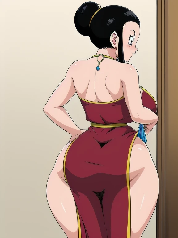 cartoon of a woman with a big breast and a hat on, barrel chested, [ closeup ]!!, bottom shot, insanely inflated hips, megara, closeup!!, bottom body close up, full body close-up shot, oppai, very detailed!, closeup!!!!!!, ( ( extreme detail ) ), y 2 k cutecore clowncore