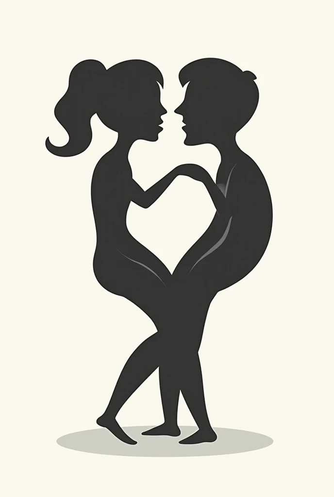 score_9, score_8_up, score_7_up, score_6_up, score_5_up, score_4_up, matissesketch, lineart, a woman and a man, embrace, caress, thick lines, white background