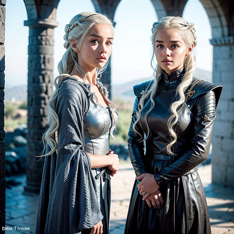 generate a female targaryen and her female dragon