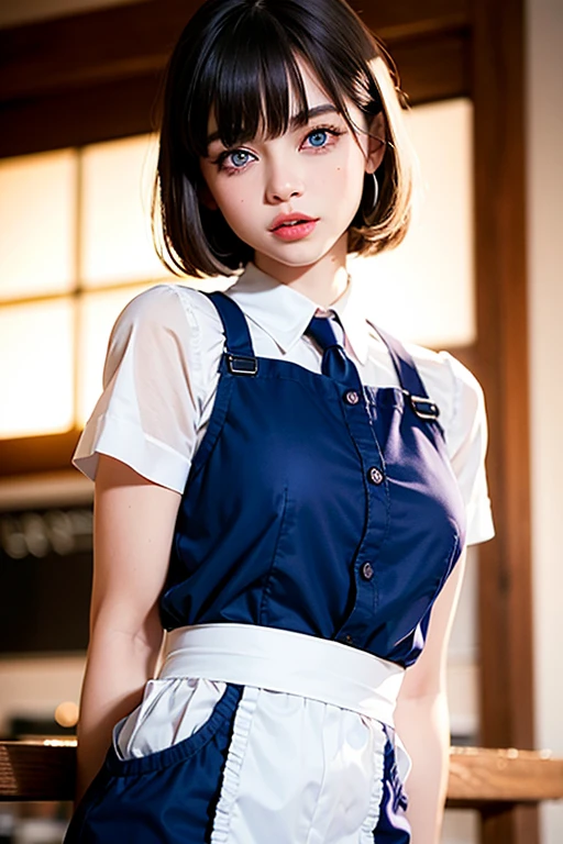 (8k, RAW photo, best quality, masterpiece:1.2), (realistic, photo-realistic:1.4), (extremely detailed 8k wallpaper), sharp focus, depth of field, blur background, bokeh, cinematic lighting, soft light, upper body, (bank teller, black skirt, bow, long sleeves, pantyhose, blue shirt, skirt, vest:1.1),
(button gap:1.3),large breasts, nsfw,(Lift up the skirt:1.4),(white panties visible:1.2),(pubic hair:1.2),(cameltoe:1.2),(love juice:0.7),
(frown:1.2),(angry:1.2),contemptuous,disdain,(hate:1.3),looking down,elegant,active angle,dynamism pose, outdoors, (embarrassed,nose blush:1.3), from below, looking at viewer