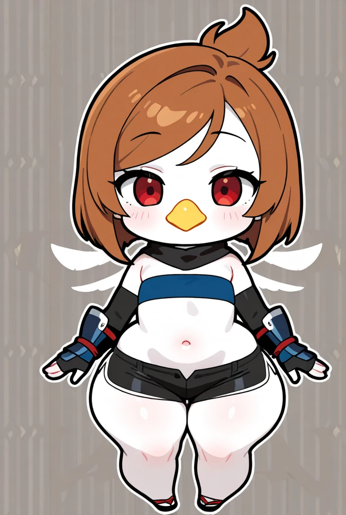 Fleet Collection、Kantai Collection、Yao)),((Nude:1.5)))、woman,Cowboy Shot, ((white background))) 、Best image quality, high quality, The background is clear,きれいなwoman, Japanese, detailed, detailed eyes, detailed skin, Beautiful Skin, 超High resolution, (reality: 1.4),とても美しいwoman, 30 years old, Beautiful Skin, thin, (Ultra-photorealism), (High resolution), (8K), (非常にdetailed) 、(Beautiful and detailed eyes), (非常にdetailed), (detailed face), Displaying the viewer, Fine details, detailed face,(((smile:1.4))),Straight,Looking Ahead, StraightLooking Ahead, Photo Real,(((Light brown hair、Gradient Hair、Short Hair:1.5))),Brown Hair、(((Very delicate body:1.4)))、Very flat chest、hair over one eye, Normal limbs、standing