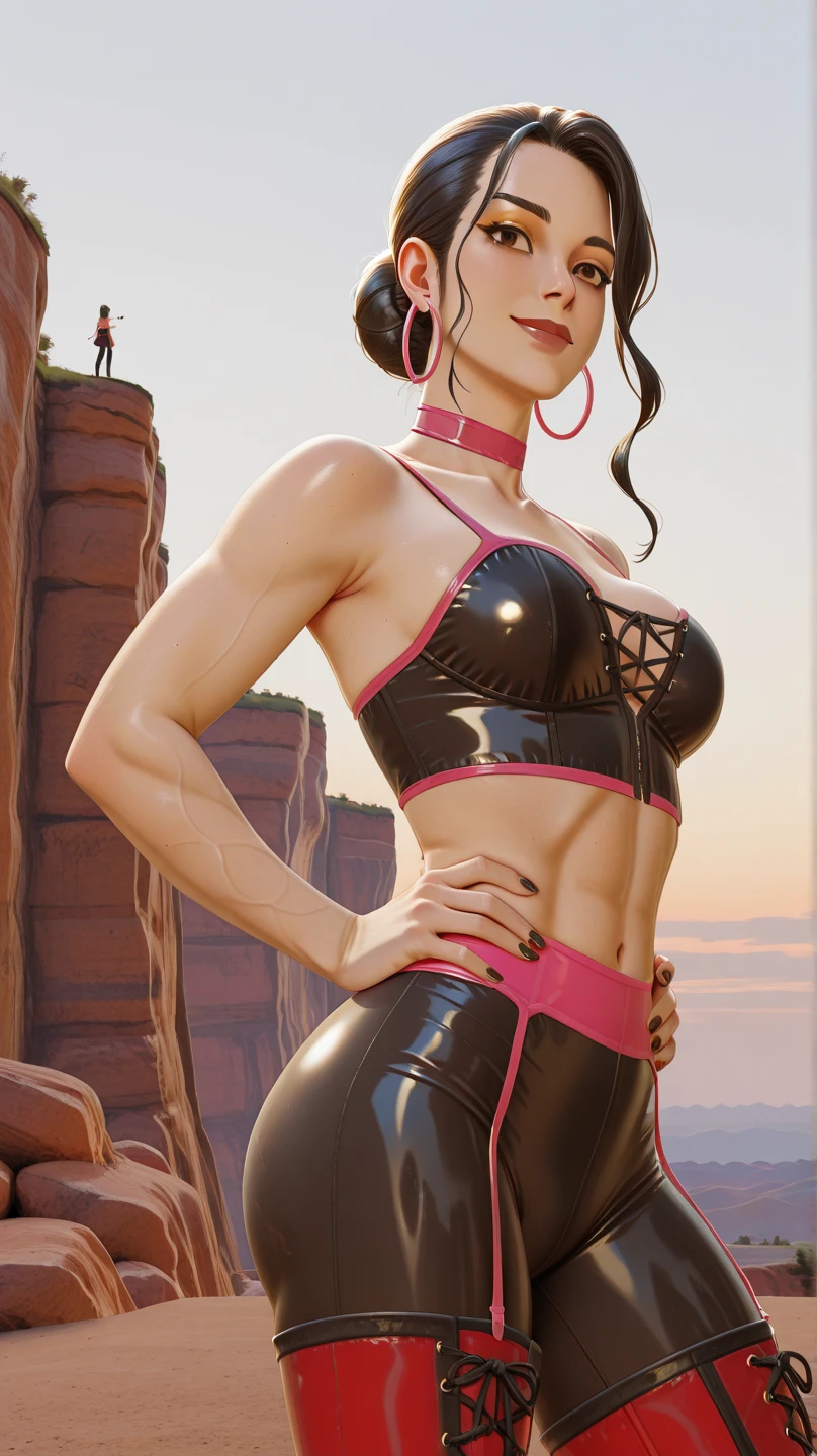 (((Solo focus.))) (((Single character image.))) A single character portrait, fantasy artwork, fantasy attire, clear and sharp, of an attractive, (((Dressed like a sexy Corsair.))) (((youthful))), (((Stunning sex appeal.)))  sexy, mysterious, woman in her early 20’s, tattoos, sexy hair in dreadlocks, female adventuress, fetish model, warrior, fighter, wrestler, smug smirk, gorgeous face, and an athletic body and somewhat muscular.  She also has a beautiful body, detailed, gothic art, trending on artstation, Dungeons & Dragons character portrait, intricate details, ultra detailed,  ultra detailed clothes,, epic masterpiece, ultra detailed, intricate details,  award winning, fantasy art concept masterpiece, trending on Artstation, digital art, unreal engine, 8k, ultra HD, centered image, flirty,