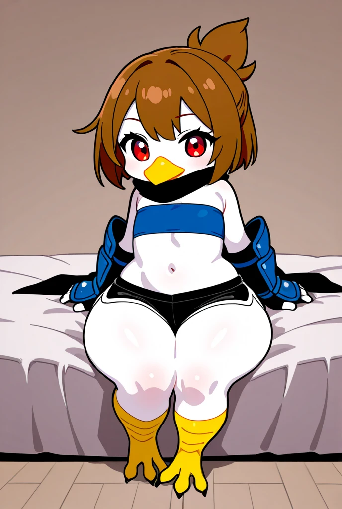GRANBLUEfantasy,1young_teen_ girl,brown_hair,medium_bob_hair,platina_blond_hair,white_leotard,covered_crotch,thigh-highs,smile,standing,bluesky_landscape_background,slightly_spread_legs,happiness, short_gloves ,solo, r18, navel,relicbuster,short,boots,open_mouth,sitting,knees,blush,shy,bunny_ears