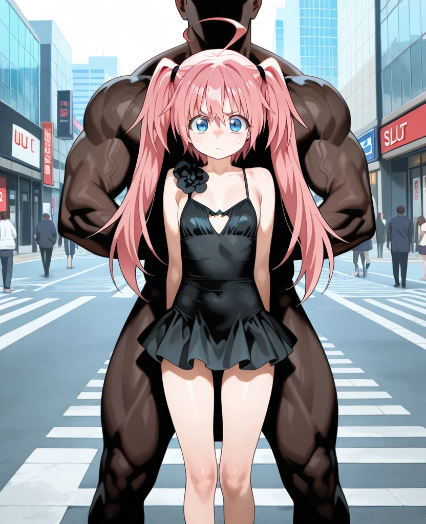 (best quality, masterpiece, uncensored, high quality, ultra detailed, extremely detailed CG, beautiful face, beautiful eyes, beautiful hair), solo, (1girl, (((pink hair, orange inner, Hair Flaps, low drill hair)))), (((((micro bikini, collar, clothing aside, see through))))), (((((extremely awesome detailed deep-silky-healthy-lackwarm-foundational-baby face))))), nsfw, peeing, pussy, skindantation, hiqcgbody, (tan), (outdoors, alley:1.2), masterpiece,best quality,(size difference:1.4),(huge male necromancer,(monster:1.3),vampire standing:1.3), meatshield style and (1girl) and (monster sex), motion lines,(suspension,reverse suspended congress),(absurd stomach bulge), collar, chain,cum, penis, tears, small breasts, nipples,large insertion,teeth, bound, bdsm,rolling eyes, vaginal,bondage,navel, tongue, open mouth, crying with eyes open, pussy, ahegao, tongue out, spread legs, (legs up),restrained, testicles,fucked silly, cuffs, nude, black collar,veins,arms up, (eerie atmosphere, horror theme), suspenders, (extremely awesom e detailed and ribbon:1.3),(extremely awesome detailed deep-silky-healthy-lackwarm-foundational-soft-skin:1.1), (extremely awesome detailed gleaming skin), (extremely awesome detailed pretty face, extremely awesome detailed eyes, extremely awesome detailed shiny hair:1.2), (embarrassed, closed mouth:1.4), extremely awesome detailed dynamic lighting, extremely awesome detailed caustic, extremely awesome detailed deep shadows,(best quality, highres, absurdres, extremely awesome detailed CG unity 8K HDR wallpaper, perfect anatomy:1.1),(extremely awesome detailed realistic, extremely awesome detailed 3d:1.0)
