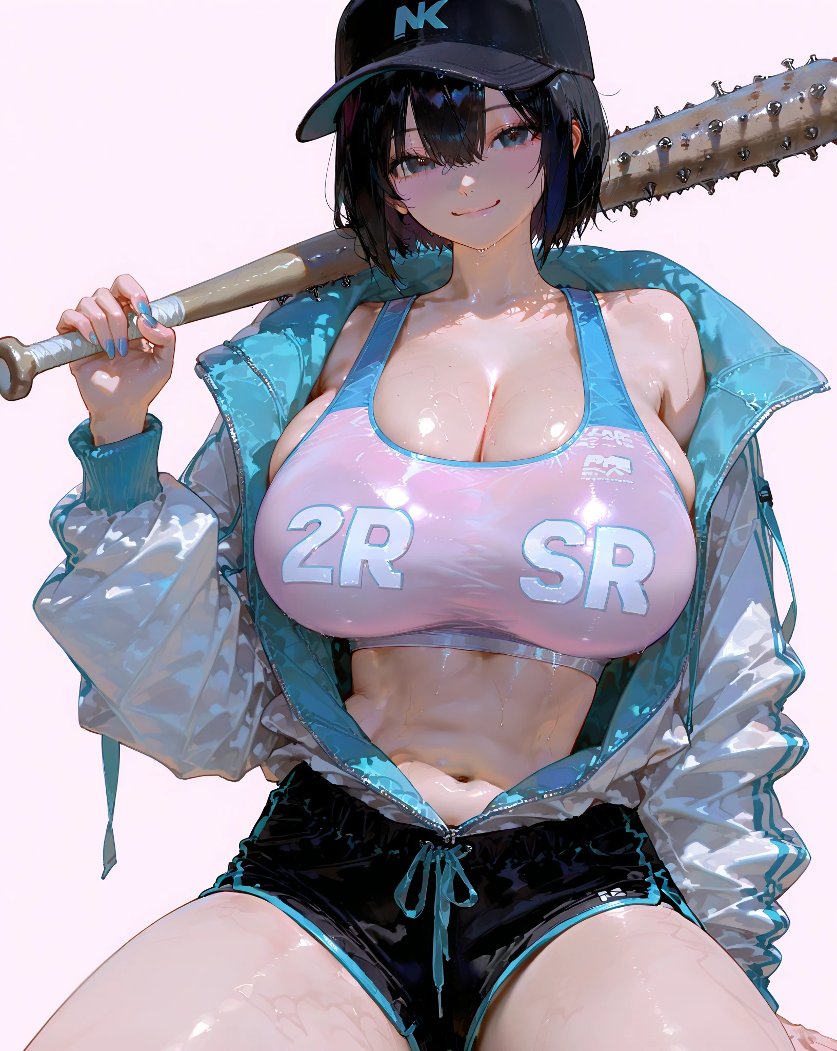 Himiko Toga, 1girl, she's wet, shocked facial expression, Short blond hair, short messy hair buns, wet hair, from underneith,((tmasterpiece),(Very detailed CG unity 8K wallpaper),best qualtiy,,report,1girll,cinmatic lighting,detailed back ground,beatiful detailed eyeright pupils,(Very fine and beautiful),(Beautiful and detailed eye description),ultra - detailed,tmasterpiece,)),facing at camera,Protruding underparts,Camel toes,absurderes,A high resolution,ultra - detailed),she soaking wet,1girll,report,mature,(very long hair,brunette color hair)Emotive expressioniting, bulge,Camel toes,Protruding,Colorful,Most detailed,exteriorully body photo, beautiful eyes, perfect eyes, perfect face, (yellow eyes:1), muscular, bedroom, sexy, round blush, massive huge , black tank top, black skirt, red hankercheif on neck, 25 years old, full body, tall, skinny huge thicc hips good hands 1k ((punk glows punk boots black lipstick)) lewd sexy ((armor))