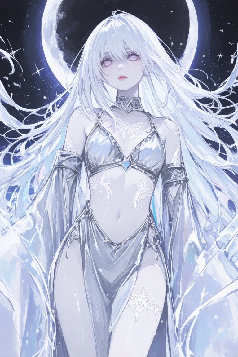 a spectral and elegant creature inspired by Greek mythology. It must have a somewhat strange and otherworldly appearance. Your body could be elegant and dark, with ethereal accents, shine light. Consider incorporating elements that represent your connection to the underworld, like blows of darkness and fainting, glowing symbols. in a dynamic and confident pose, as if ready to guide souls across the mystical River Styx. Must exude a sense of authority and power, in line with Charon's concept, The boatman of the dead.