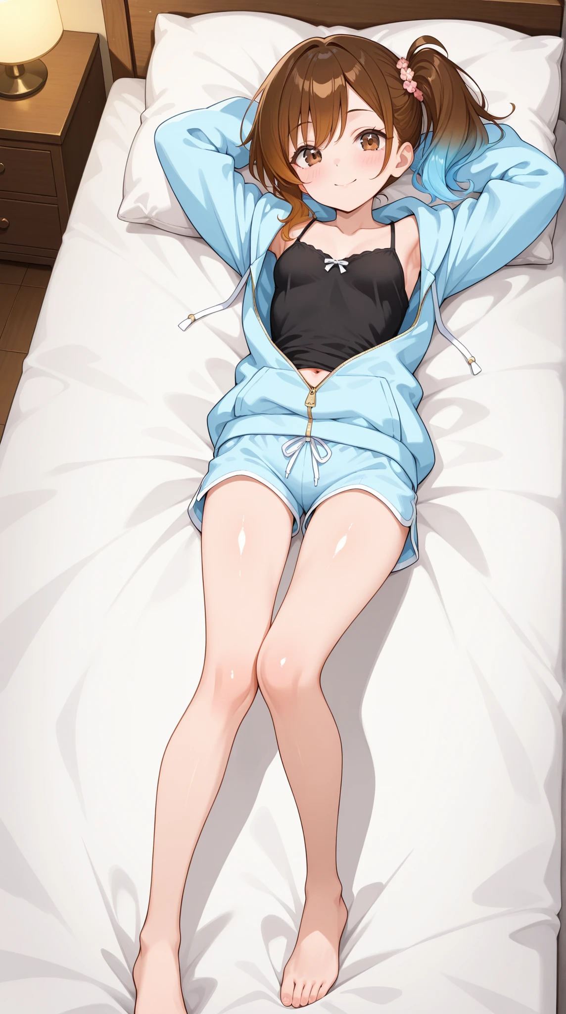 top-quality、Photorealsitic、8K picture quality、hight resolution、女の子 1 人、sixteen years old、Random Hair Styles、hi-school girl、School swim wear、Shift and expose the crotch、Lying in the changing room、The penis is inserted into the vagina 、Sleep straight、Face screaming with eyes closed、get blush、Vaginal ejaculation、 Semen overflowing from the vagina 、is fired into the stomach、Semen all over the body、Shot from directly above、Head to toe、Fits the whole body up to the screen、Cross-sectional view of a vagina with speech bubbles