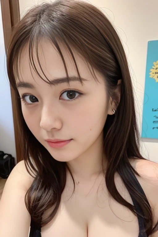 22 year old female、Women's y, Striped swimsuit, Big