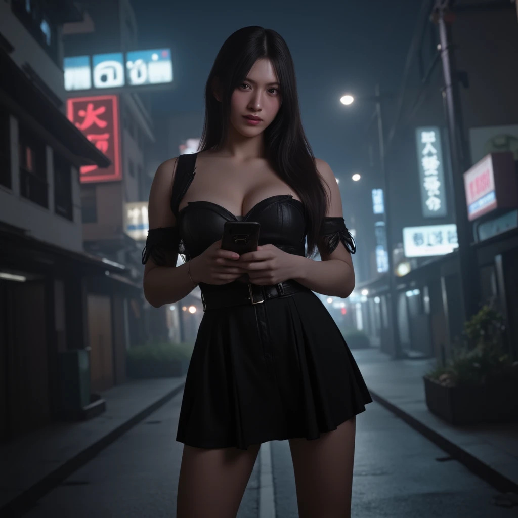 group of 5 women prostituting themselves in brazil in copacabana, the night, with short clothes