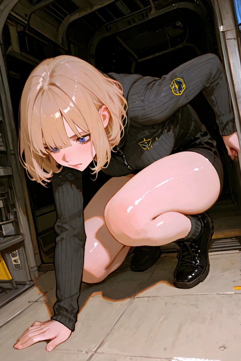 masterpiece, Blonde short hair, blue eyes,  best quality, 1girl, Riley, nude body, flat torso , pussy, sad, shy, open mouth, in a bus, cumming face, pixar, cartoon, 3d render, sfw, lies on floor, lies on piss puddle , crying, flat torso, naked, nipples, pussy juice, pissing , piss on sit, pus on floor, cum, piss stream, cum in mouth, piss in mouth, anus, ass, 