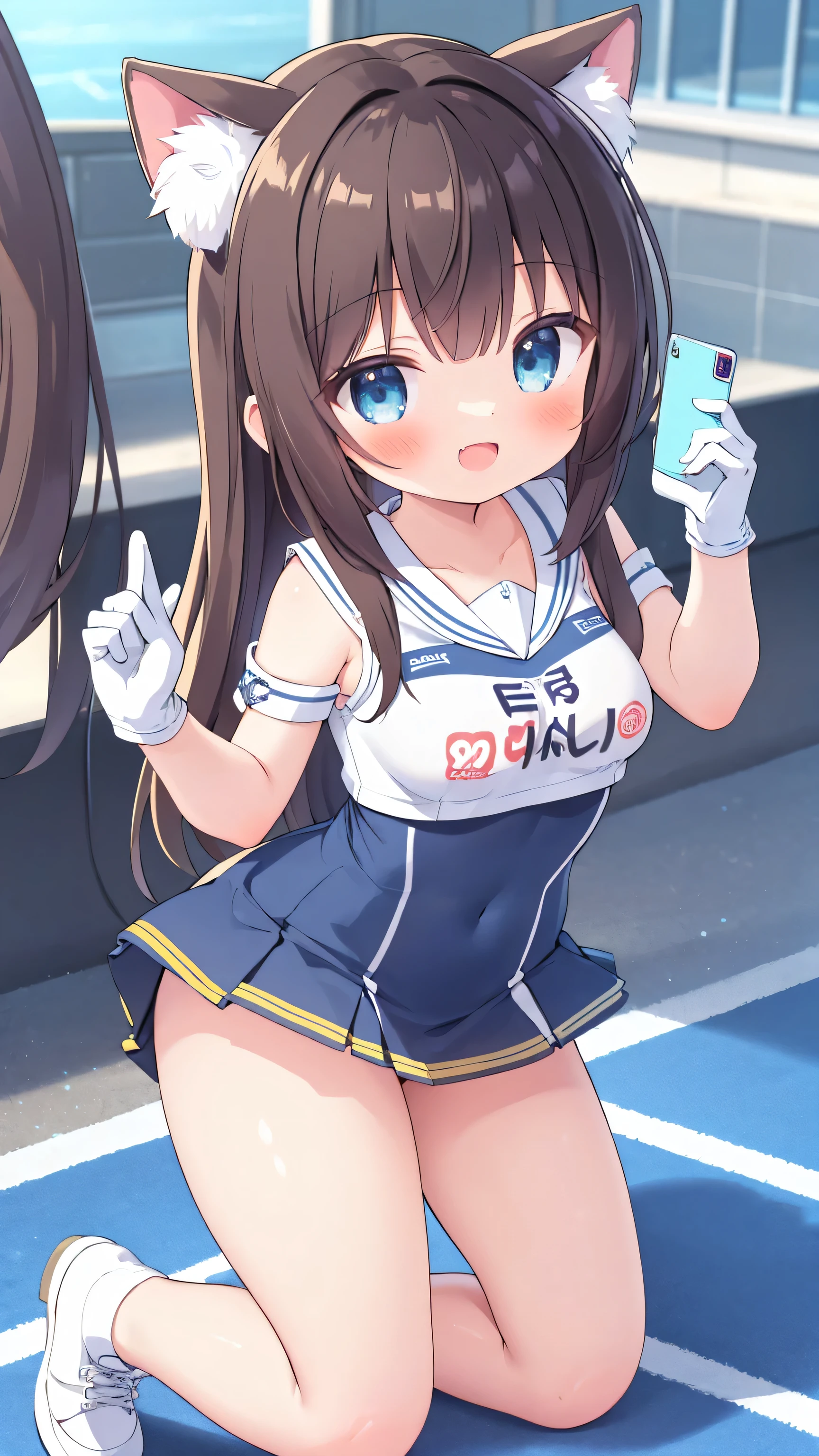 highest quality,best quality,1girl,((crowd:1.3)),((orgasm,blush, sweat, tears, tongue out:1.3)), open mouth,Tachibana Arisu,((long hair,straight hair:1.3)),hair ribbon,idol,blue dress,mini skirt,white kneehighs,panty shot,upskirt,lift skirt,white panties,lace panties,stage,Hand in panties,((((put one hand in your panties:1.3)))),((wet,pussy juice:1.1)),squatting,open legs