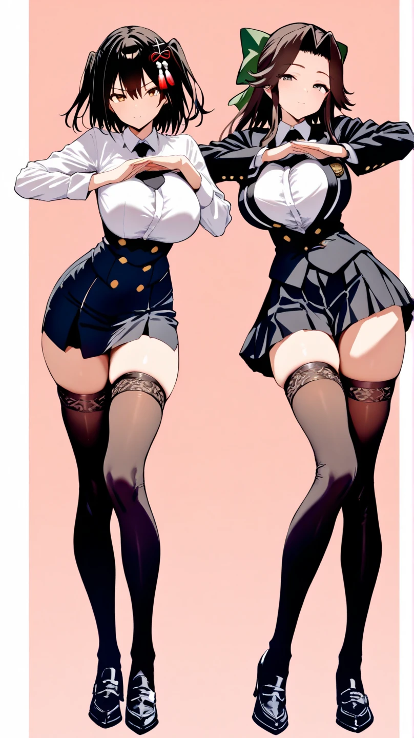 seductive lust curve punk girl with converse sneakers and long black striped knee socks, show micro bikini, goddess seductive anatomy, biggest nacked seductive breasts, grunge style wear, very short school skirt, long curly hair, hyper detailed hdr 8k