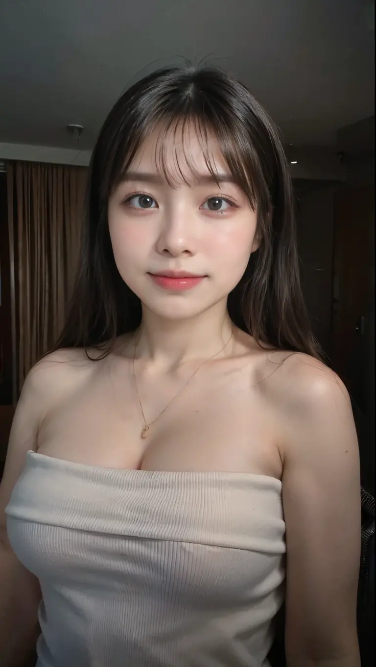 I'm having sex naked, It's been 7 hours since I inserted it into the。。。, I'm sweaty and vaginal shot、she has short hair、The areola is insanely large.、