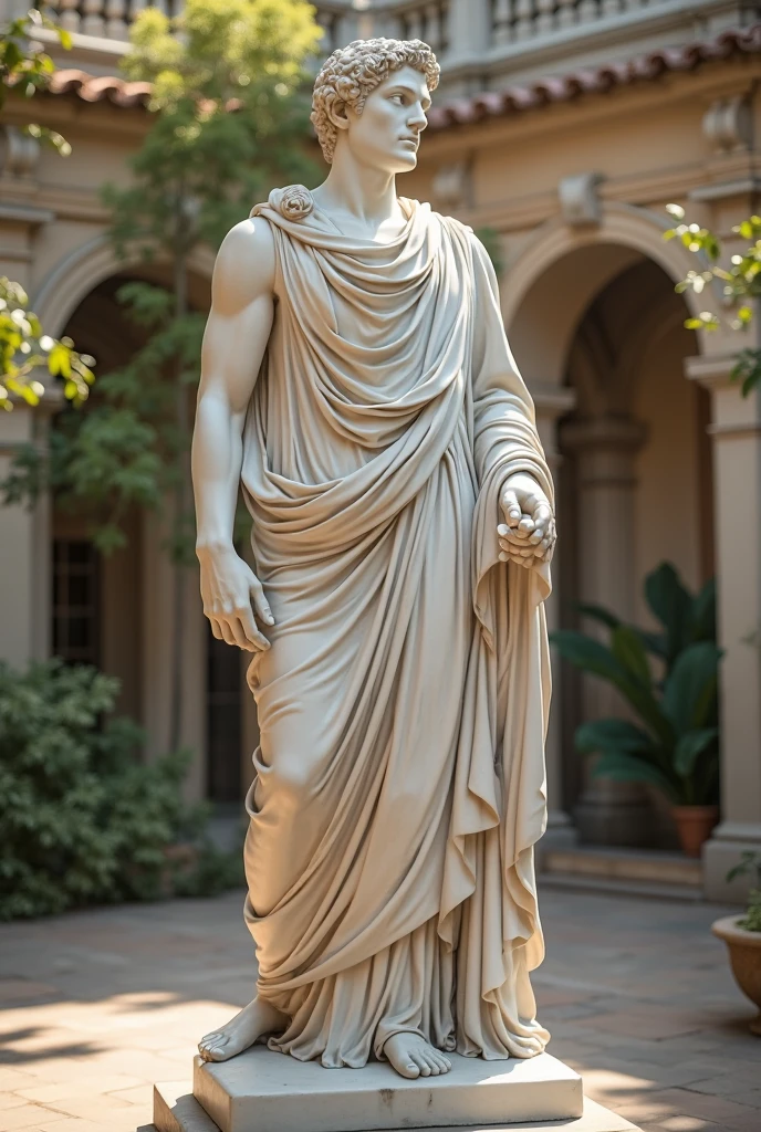 Stoic statue wallpaper