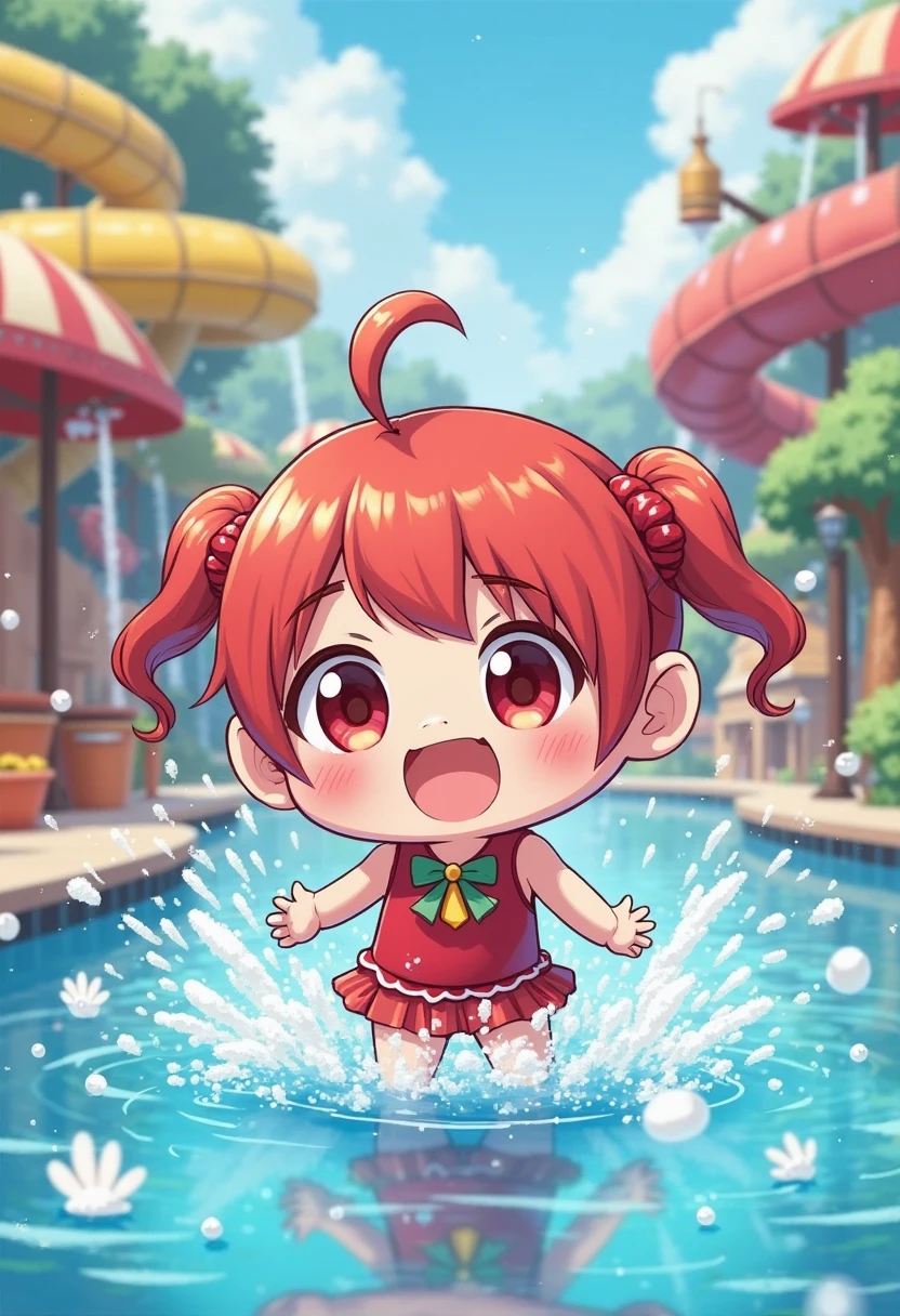 score_8, score_9, penny, brown hair, twintails, black eyes, standing, flat torso, tank top, covered nipples, shy, _child,le_child, smaly, petidy, full bodsitting, spread legs, pussy, from below, seductive smile, open mouth,
