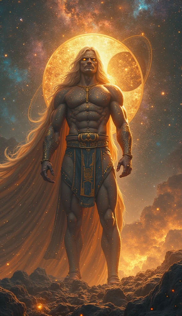 A male image,constellation,leo,A golden and mysterious man,overbearing,Full of charm,Male deities,4K