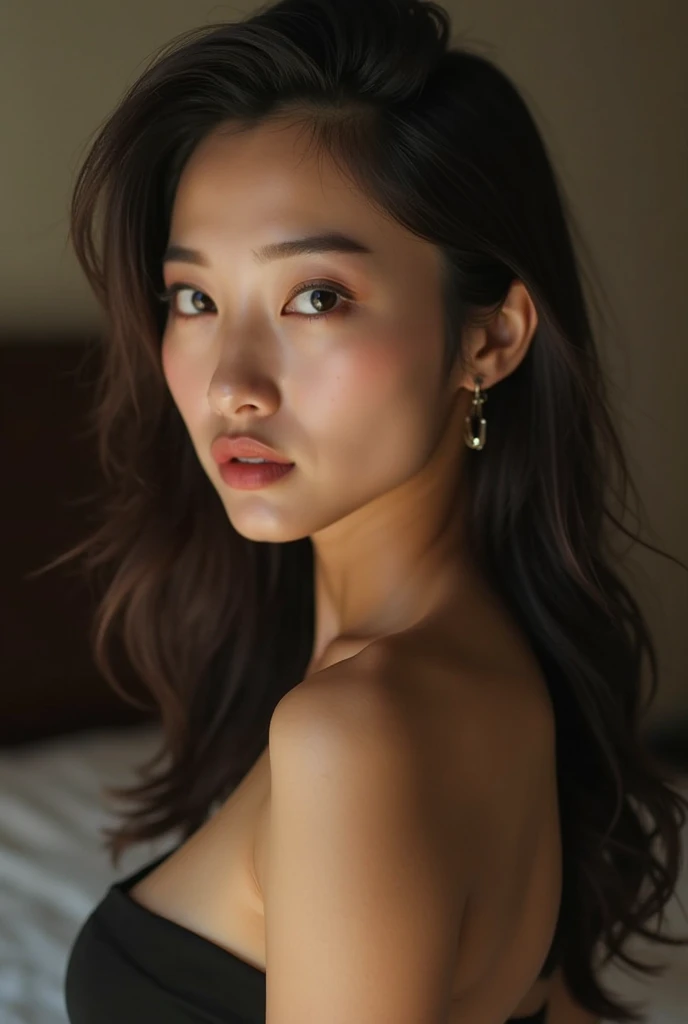 (1 lady), (Best quality at best:1.4), (ultra - detailed), (extremely detailed CG unified 16k), red hair, sitting on a wooden bench in a dark room, wearing a black dress, anime. soft lighting, portrait, photorealistic, photography, photorealistic, 8K High Quality RAW Photography, long hair, beautiful girl, attractive girl, seductive girl, very detailed, High-definition RAW color photo, professional photoshooting, amazing face and eyes, cosmetics, realistic cinematic face, gorgeous, extremely beautiful face, perfect model beauty, average facial expression, Highly Detailed Face and Skin Texture, Detailed Eyes, Double Eyelids, (masterpiece), best quality, high resolution, extremely detailed, amazing legs, clear and well-cared skin, blue eyes, euro-asian face, (perfect hands, symmetric hands, well defined hands, highly detailed hands)