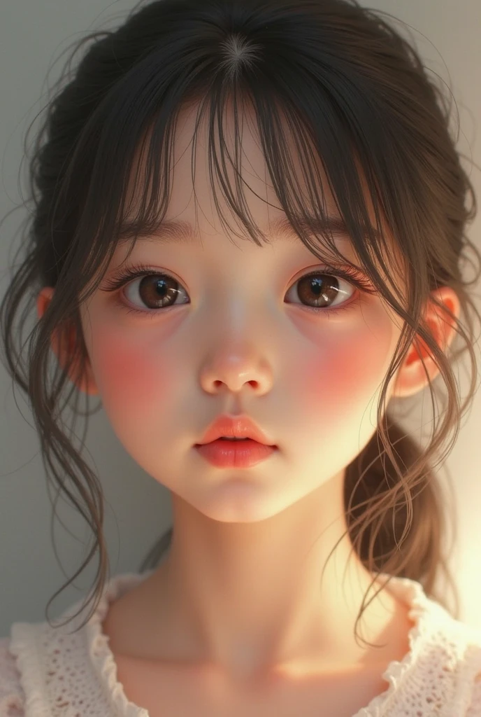 a beautiful Korean child Girl