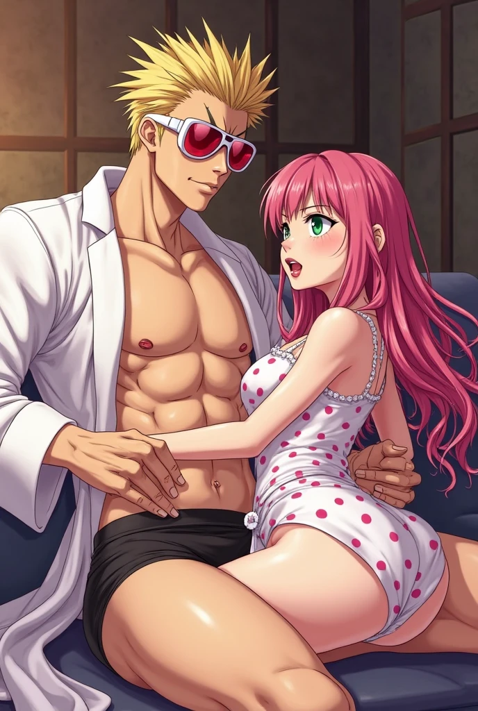 score_9, score_8_up,score_7_up, score_6_up,source_anime, BREAK uncensored, official art, official style,anime_screencap , 1girl ,Suzuki Mikura , mikuraova, bob cut, orange hair, closed eyes , nude, naked ,cutest girl in the world , rating_explicit, perfect anatomy, anatomically correct hands:1.3, BREAK source_anime,(ultra HD quality details),indoors,bedroom ,frown, clenched teeth, blush, ecstasy , orgasm , blush , vaginal,sex , satisfying, spooning, spread legs, open legs , lying on side, French kiss ,drool ,1boy,(((Muscular man))), (((ugly man))) , riding cock, huge cock, muscular cock, wide cock, fat cock , used tissue , used condom