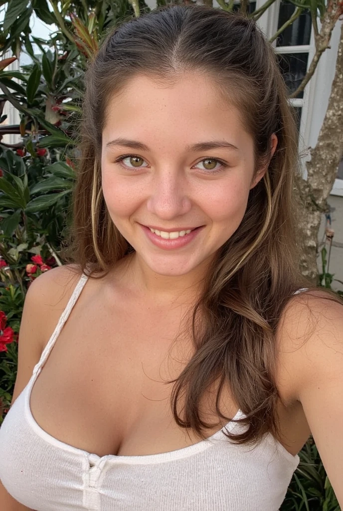<lora:Marta:1> nsfw, 18yo girl, upper body, long braid, swimsuit, detailed skin texture, masterpiece, best quality, detailed background, looking at viewer, soft light, bokeh, real shadow, cinematic,subsurface scuttering