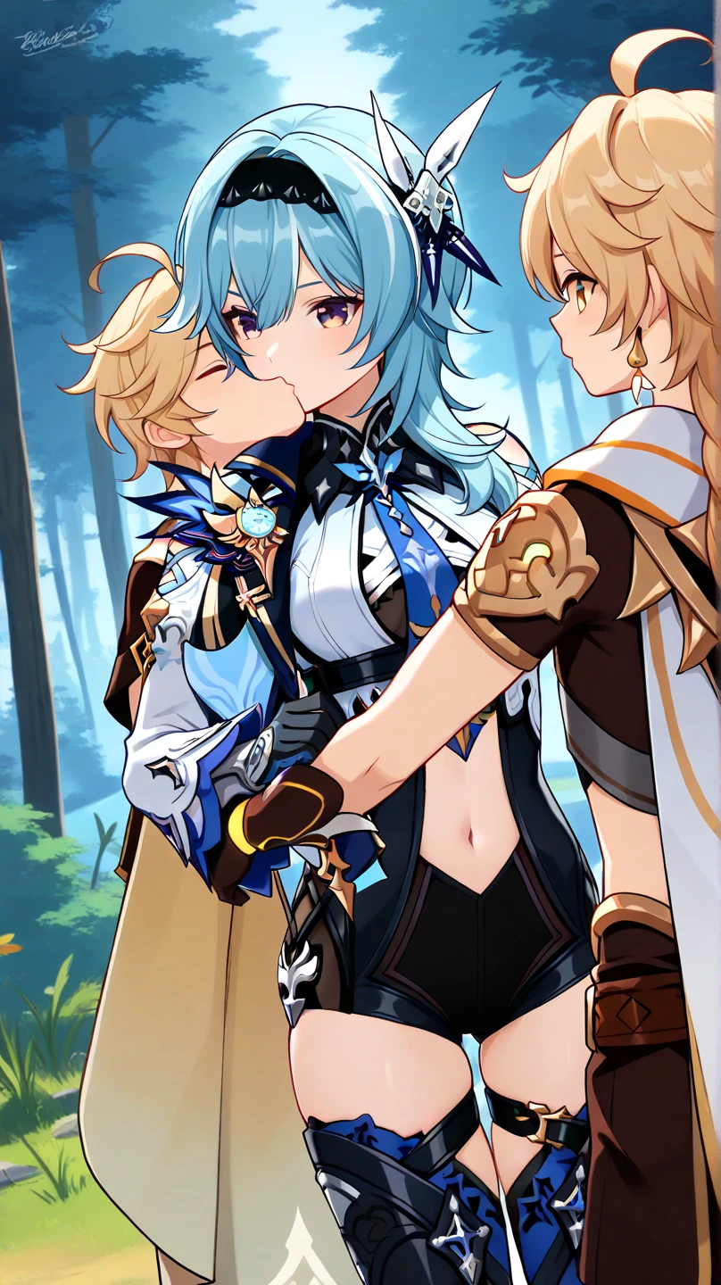 Similar to the characters in Genshin