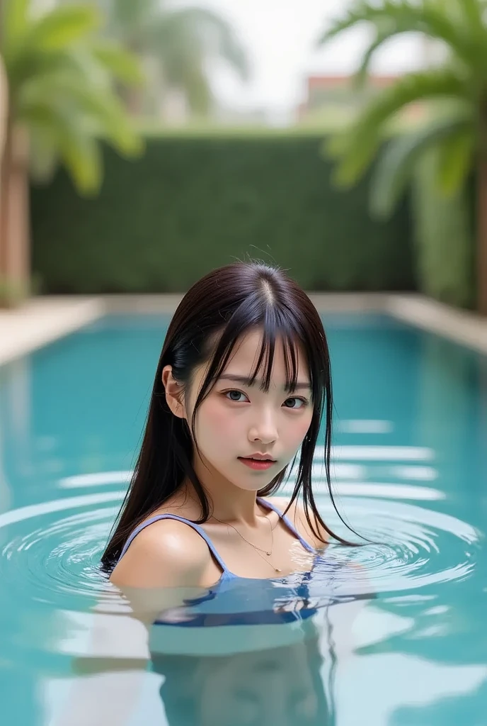 Teen girl、A cute little teenage girl at 16 years old、Japanese girls at 16 years old、(((naked)))、「It depicts the beautiful beauty of swimming in crystal clear water。She moved freely in the water.、Swim gracefully while feeling the power of the water。
crystal clear water、Sparkling sun、Reflect。Less sensitive to gravity in water、Its movements are graceful and light。
The figure of beauty can float on the water。Her hair flowed wet、background municipal swimming pool、Dance like a curtain of transparent water。Her expression was calm and、It's as if you are enjoying a free presence under the 'water......