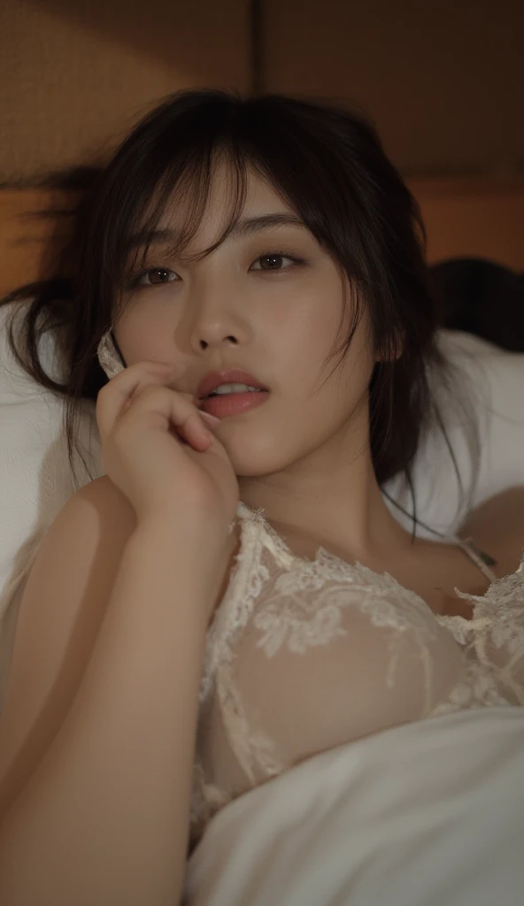 araffed asian woman in a black bra top laying on a bed, gorgeous chinese model, Japanese Models, Sexy :8, Beautiful Asian Girl, Young Sensual Gravure Idol, jaw-dropping beauty, Asian Girl, Beautiful Asian Woman, wenfei ye, sophisticated gravure idol, gemma chen, " Functional, beautiful Korean women, lulu chen, asian female