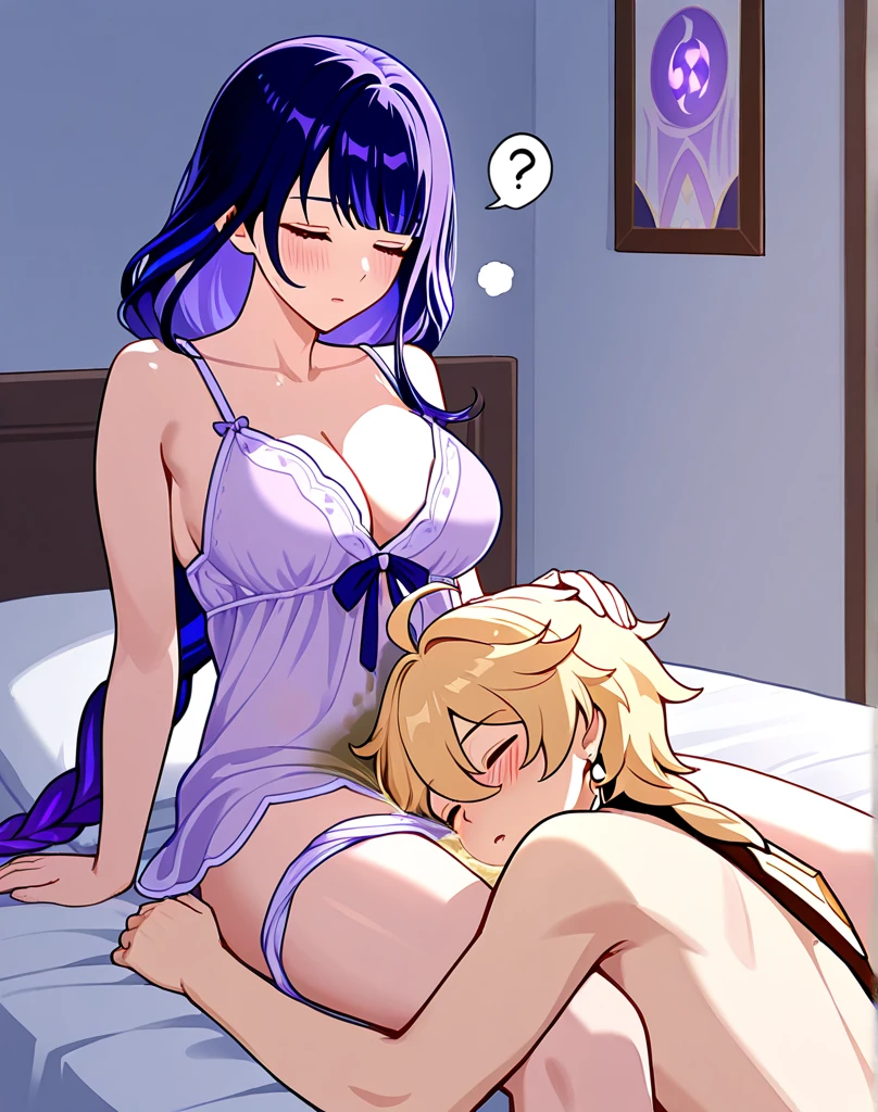 score_9, score_8_up, score_7_up, source_anime, flat color, anime screencap, ikuchan, BREAK, 1boy, aether, short hair, huge enormous penis, nude, twink, indoors, blonde hair, smug, lean, huge enormous penis, stroking penis, ((straight femboy)), straight, hetero, femboy, otoko no ko, duo, ((shota)), huge thighs, BREAK, 1GIRL, VAGINA, PUSSY, FEMALE, MILF, starfire, ((duo, duo focus)), titans, ((HETEROSEXUAL)), long hair, laying on top