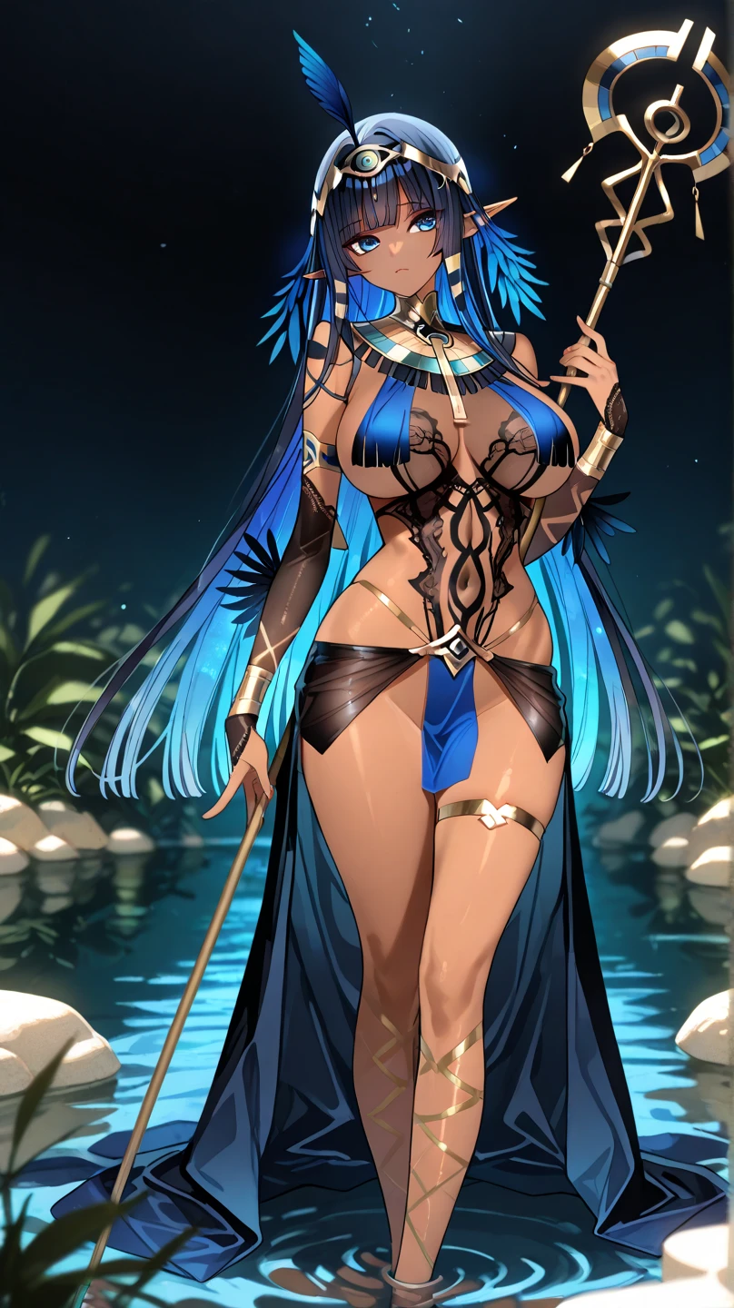 In an enchanting, anime-style realm, a distinctive woman, elegantly adorned with an armor meticulously sculpted from vibrant pineapples, captivates the eye. The tones and colors of this tropical fruit, harmoniously blended, paint a vivid and exotic backdrop - the magnificent castle that serves as her home. The pineapple woman, fully embodied in this captivating armor, stands tall with a physique that showcases perfect character design, each curve and line exuding grace and strength. The armor, intricately designed, accentuates her slender figure, the golden undertones of pineapple weaving through the armor's fibers and reflecting the warm,