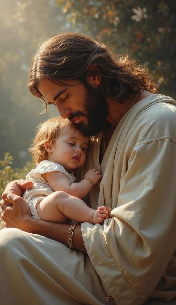 Having predestinated us unto the adoption of children by Jesus Christ to himself, according to the good pleasure of his will,8k, RAW photo, best quality, masterpiece:1.5, ulra high res, photorealistic:1.5,Cinematic Light,soft volumetric lighting:1.5, realistic, photo-realistic:1, detailed skin,professional lighting,Photography, Sharp focus, detailed ,professional lighting, photon mapping, detailed and intricate environment,highly detailed,best quality,artistic photography, photorealistic concept art, soft natural volumetric cinematic perfect light,MIDJOURNEY