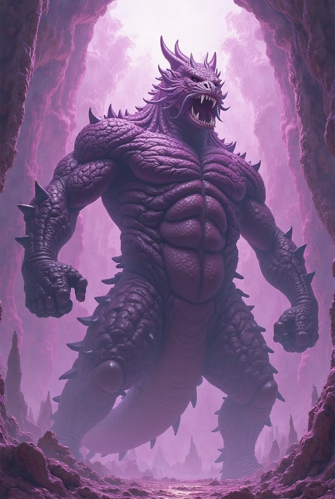 Minecraft ender dragón, muscle man, good anatomy, big butt, 4k