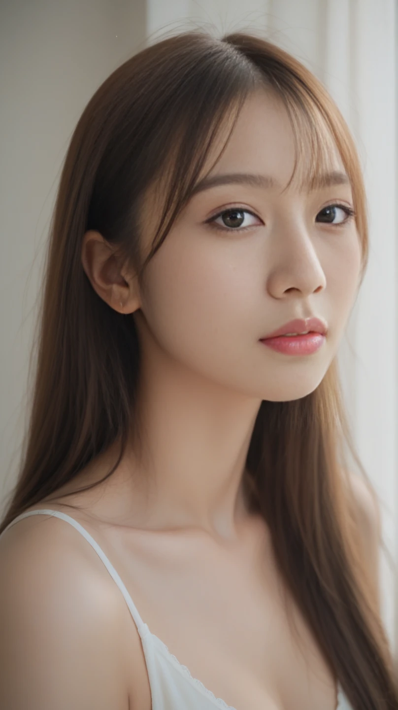 16K、Photorealistic、Highest quality、masterpiece、Ultra-high resolution、RAW Photos、Realistic、Bright lighting、Face Light、Smooth Professional Lighting、looking at the camera、alone、Adult female、Beautiful woman、so beautiful、Realistic skin texture、Glowing Skin、Moisturized Skin、Realistic eye and facial details、Perfect Style、Model Body Type、Beautiful Eyes、Big eyes、Inconspicuous tear bags、slim、Medium sized big breasty nails aren't long、Very short hair、Black Hair、black eye、seems to be happy、Beautiful hip line、(((ビジネスsuit)))、(((office)))、(((suit)))、White dress shirt、Black jacket、